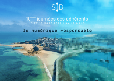 Seenovate participe aux Journées des Adhérents du SIB