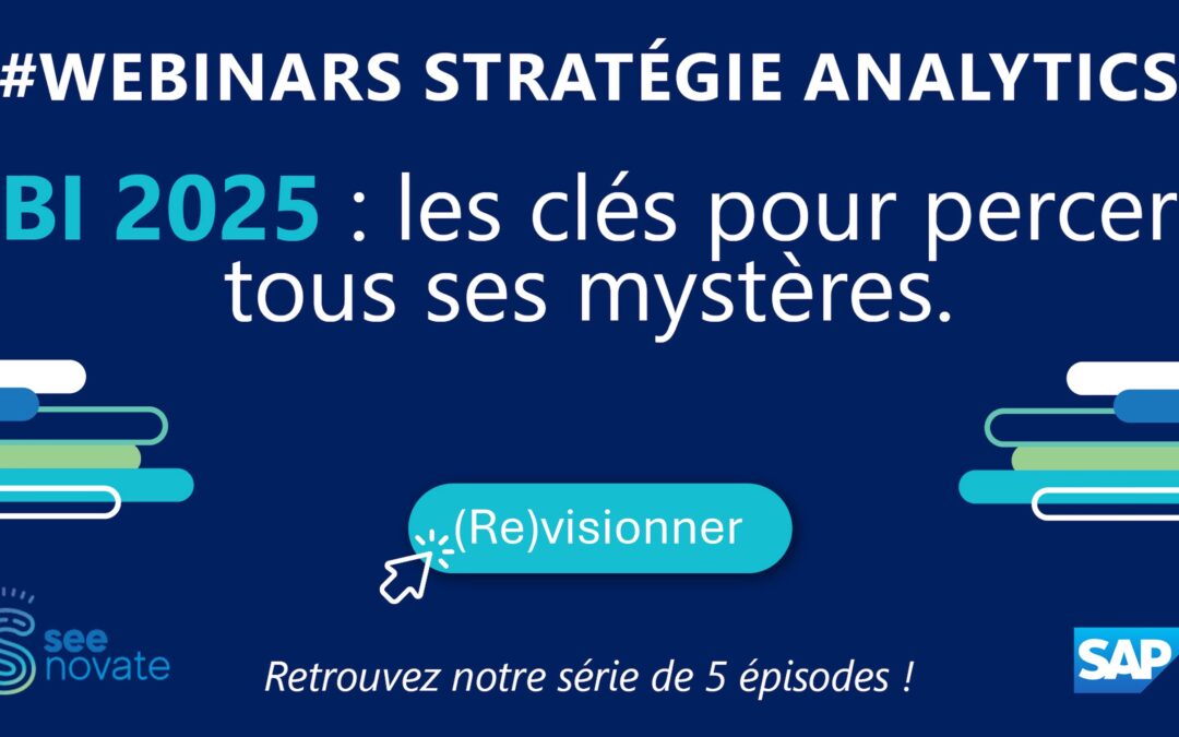 [Replays webinars] – La BI 2025 en 5 épisodes